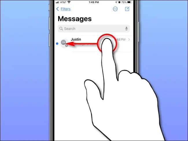 Cómo silenciar un grupo o un mensaje de texto en el iPhone