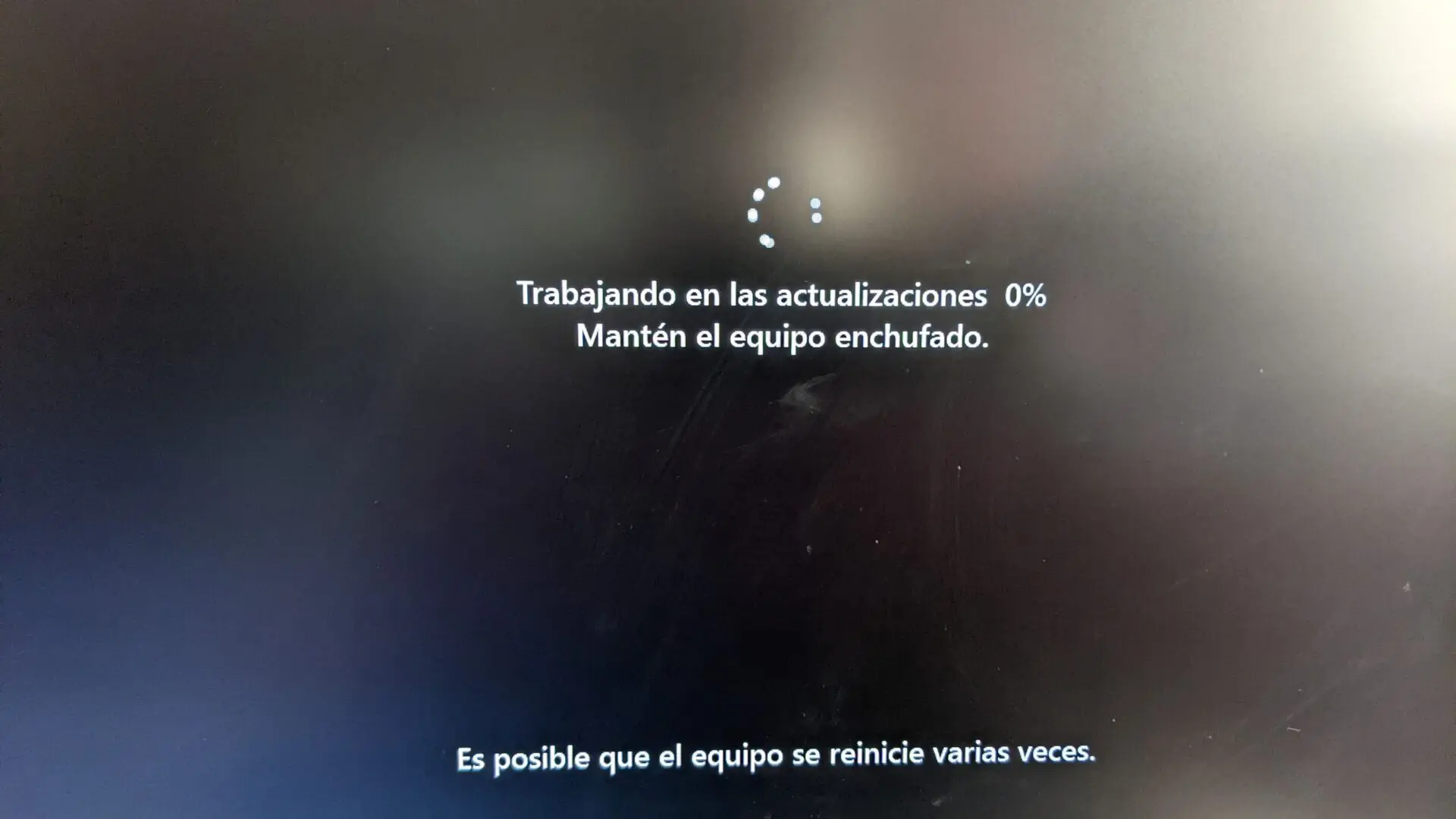 La actualización de Windows 11 no se está actualizando