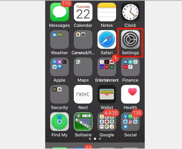 Como localizar el numero de telefono de tu iPhone 1 Como localizar el numero de telefono de tu iPhone 1