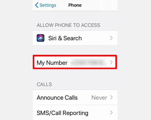 Como localizar el numero de telefono de tu iPhone