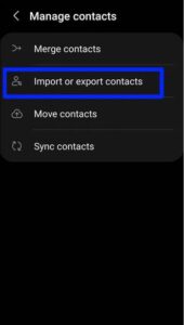 Pasar Contactos de Android a iPhone 2